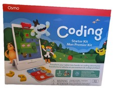 Osmo Coding Starter Kit Educational Toy for iPad 5-10 Years, Age Level 4-7 NEW