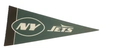 NFL New York Jets NY  Mini Pennant 4”x9" Wall Decor Flag Football Banner