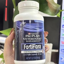Purina Pro Plan FortiFlora Probiotic Supplements Dog 90 Chewable Tablet Exp12/26