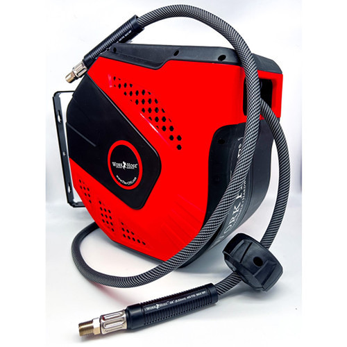 Work Hose Self Retracting 1600 Series Air Hose Reel, 3/8in., 50ft. 169950