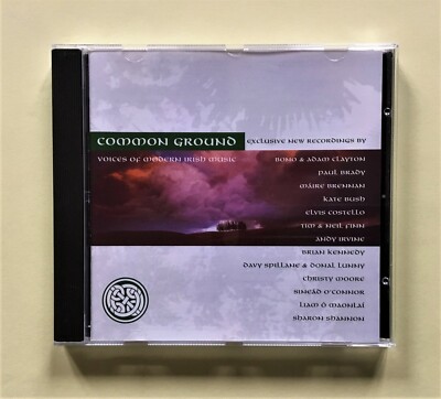 Common Ground CD (Premier, 1996) w/ Kate Bush, Elvis Costello, Bono, Paul Brady!