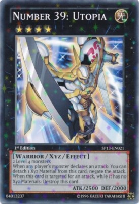 Yugioh! LP Number 39: Utopia - SP13-EN021 - Starfoil Rare