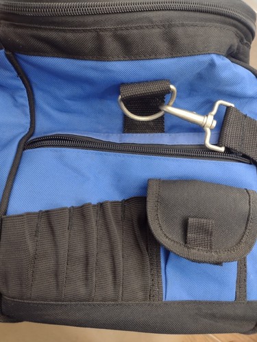 Platt Intermatic Soft Tool Bag Electricians Mechanics w/ Lunch Bag Compartment - Picture 4 of 21