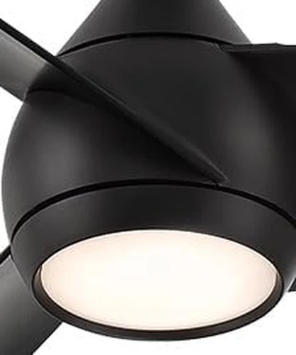 Minka Aire Twist 52" Ceiling Fan with LED Lights & Remote - Coal Finish - Picture 2 of 9