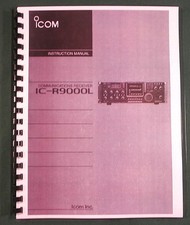 Icom IC-R9000L Manuale di Istruzioni - Copertine Premium Card Stock e Carta 28 LB!