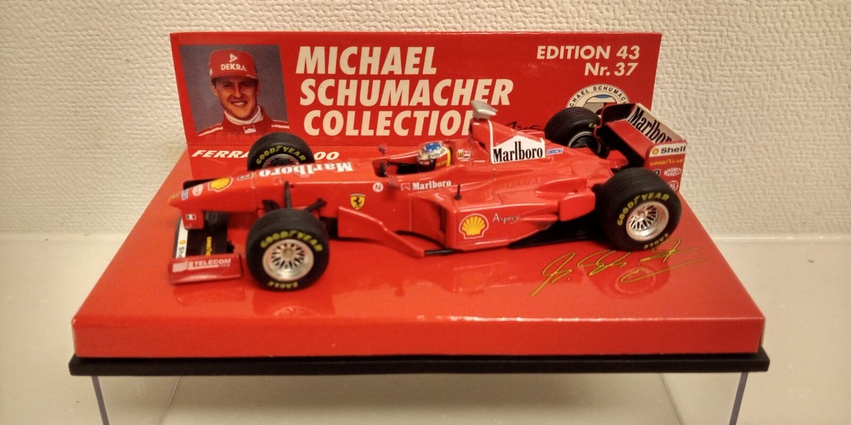 MICHAEL SCHUMACHER COLLECTION 1:43 FERRARI F300 1998 FULL
