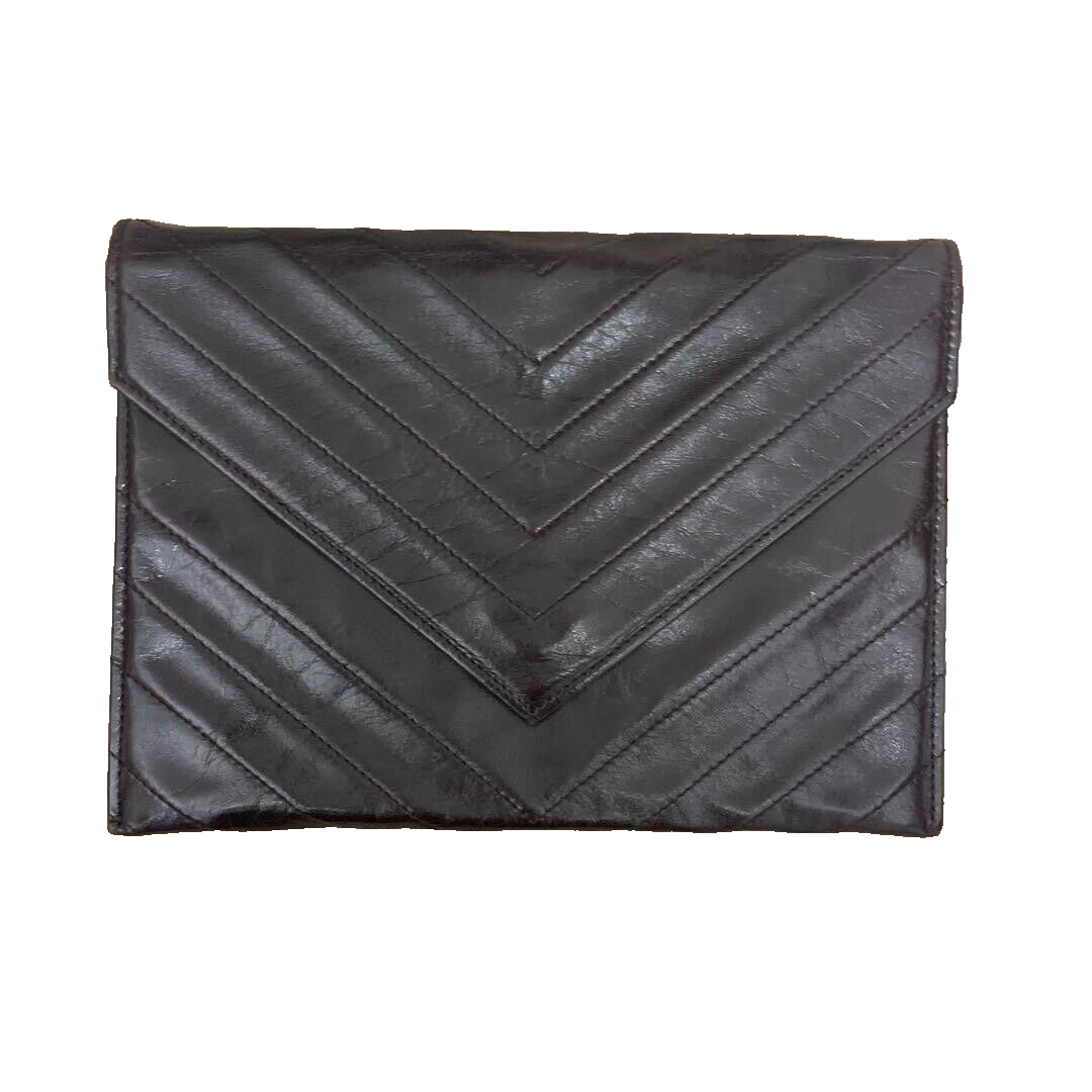 YSL✨Vステッチ クラッチバッグ ダークブラウン イブサンローラン 楽天市場】サンローラン クラッチバッグ（ブランドイヴ・サン