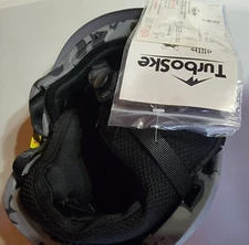 TurboSke Youth Ski Helmet F-628 Small Gray Camo