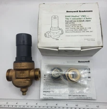 HONEYWELL BRAUKMANN DS05G 1002, 1/2" PRESSURE REGULATING VALVE, 0170E