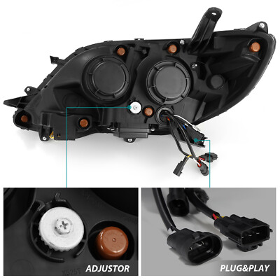 For 11-20 Toyota Sienna Projector LUXX-Series Headlights