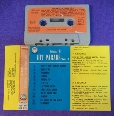 MC VITRINE DI HIT PARADE VOL.8 1976 italy RIFI PENNY REM 81231 no cd lp dvd vhs
