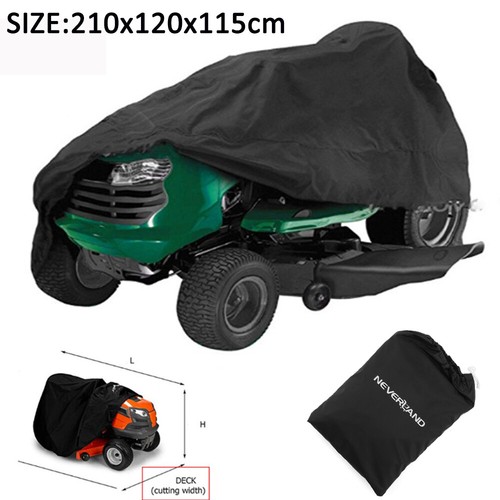 Lawn Mower Waterproof Cover Outdoor Snow Rain Protector Yard 48‘’ Riding Tractor - Picture 2 of 12