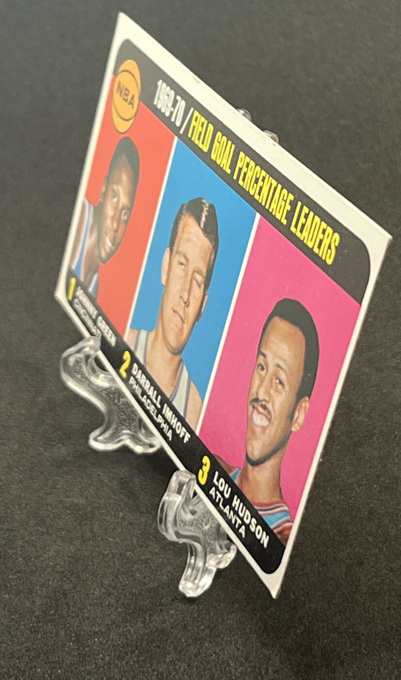 197071 Topps Basketball 3 Field Goal Percentage Leaders High Grade eBay