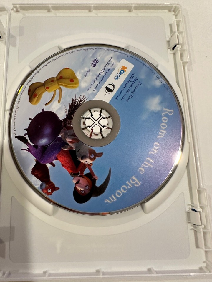 Room on the Broom (DVD, 2013) Gillian Anderson, Julia Donaldson