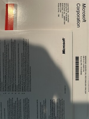 Windows Server CAL 2022 English 1PK DSP OEI 5 CLT USER CAL ( Total 5 ...