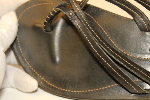 OluKai U'i Womens Size 7 37 Leather Two-Strap Flip Flop Sandals Shoes 20245-4040 - Picture 14 of 24