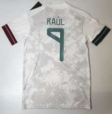 Mexico Away Jersey Adidas 2020-2022 White Raul #9 M-XL NWT