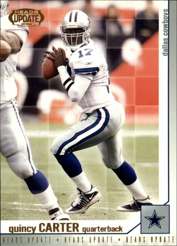2002 Pacific Heads Update Quincy Carter #47