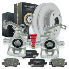 Bremssättel Bremsscheiben Bremsbeläge Satz hinten Honda Civic VIII FN FK