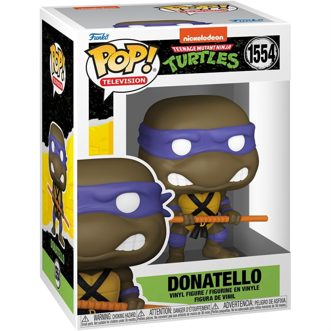 Funko Pop Teenage Mutant Ninja Turtles Donatello Figure 1554 - Image 2