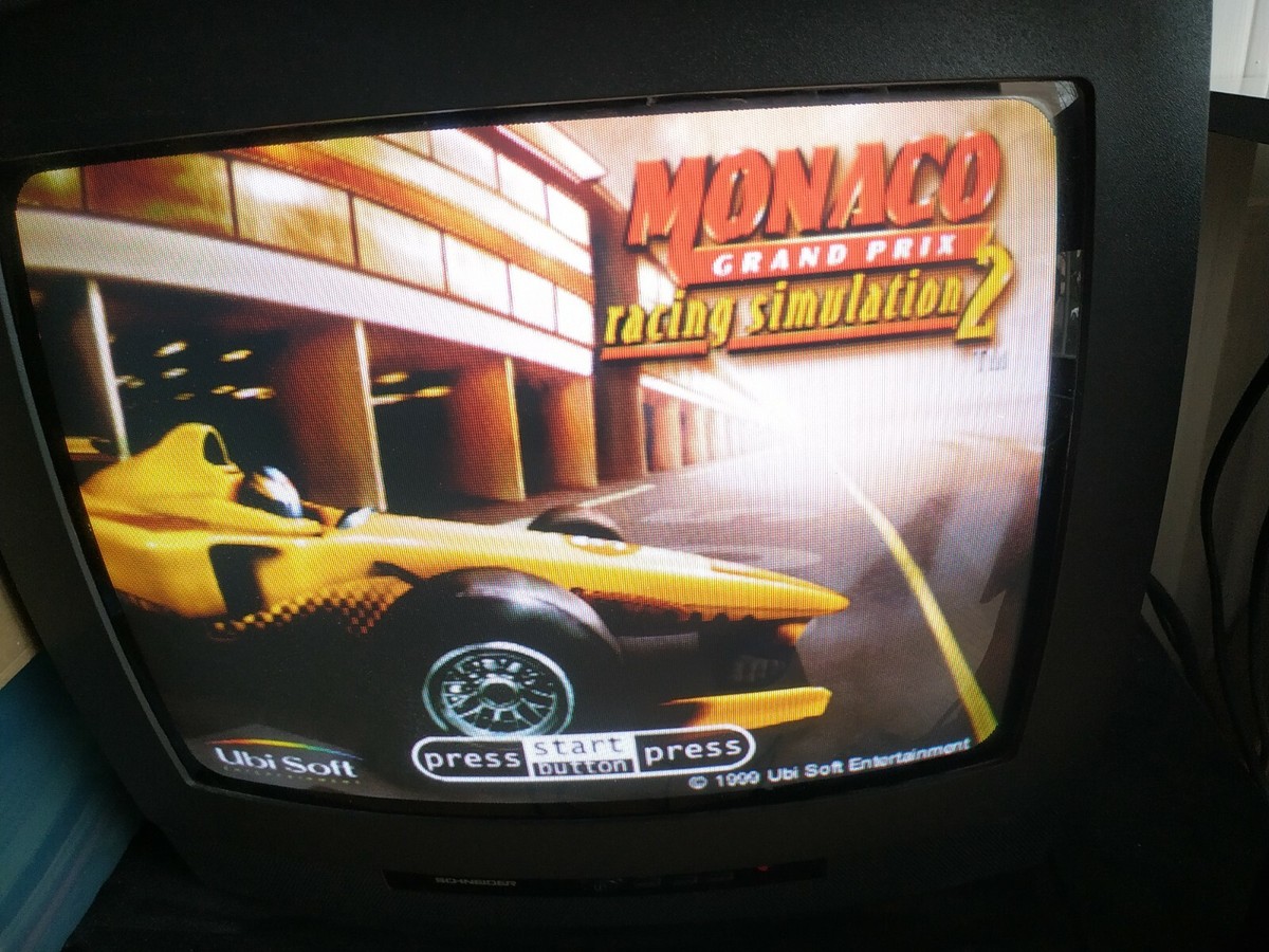 Monaco Grand Prix Racing Simulation 2 Sur SEGA Dreamcast - Bon état - Complet