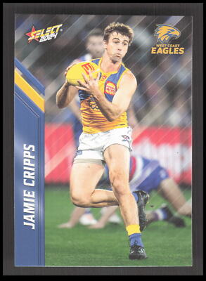 AFL 2024 Select West Coast Eagles Jamie Cripps 163 Card CB-1-9-A-1