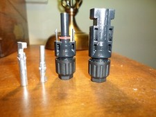 1 x PAIR Solar Panel Cable Connectors Compatible with MC4 2.5mm 4mm 6mm IP67 TUV