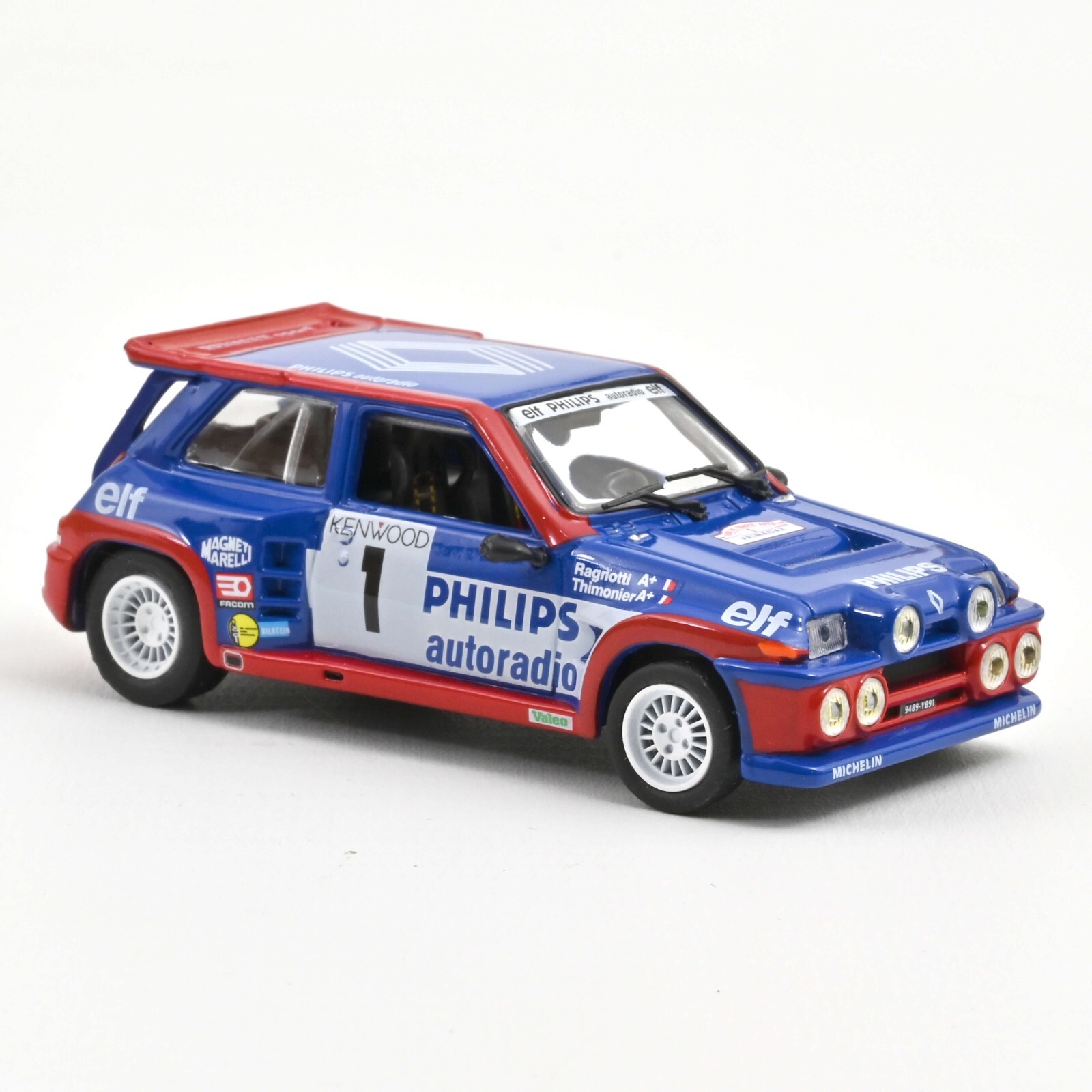 Renault Maxi 5 Turbo 1985 Norev 510620 : Miniature Automobile de Rallye 1:43