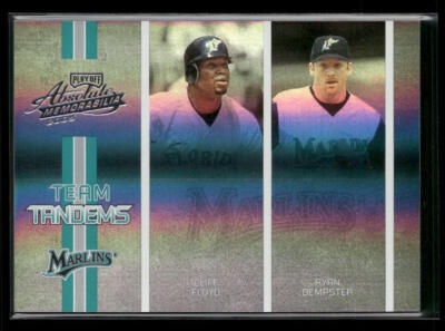 2005 Absolute #TT-60 Cliff Floyd / Ryan Dempster Team Tandems Spectrum #/150