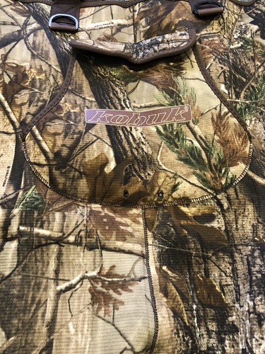 Kobuk Men's 3mm Hardwoods Camo Fishing/Hunting Neoprene Wader Lug Boots Sizes - Picture 6 of 12