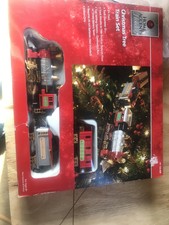 home accents holiday christmas tree train set