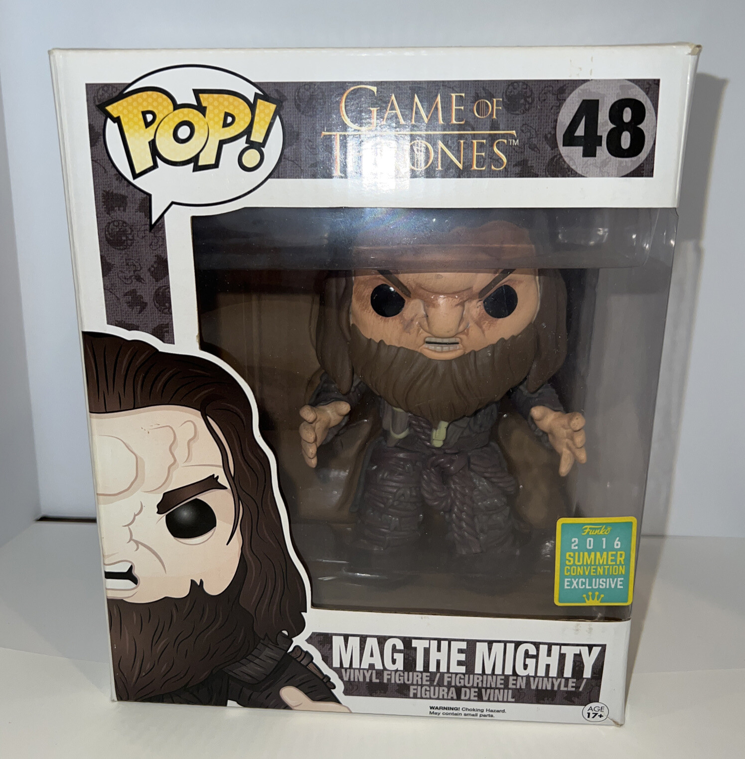 En Oferta Funko Pop Game Of Thrones Mag The Mighty 2016 Sdcc Summer Convention Exclusive