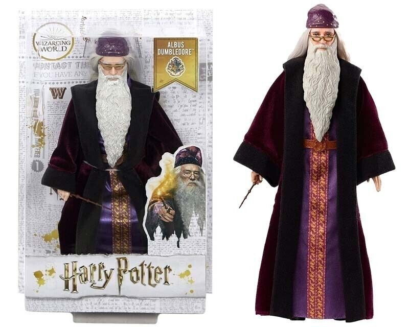 HARRY POTTER SILENTE PERSONAGGIO 30cm Albus Silente con Bacchetta - Main Image
