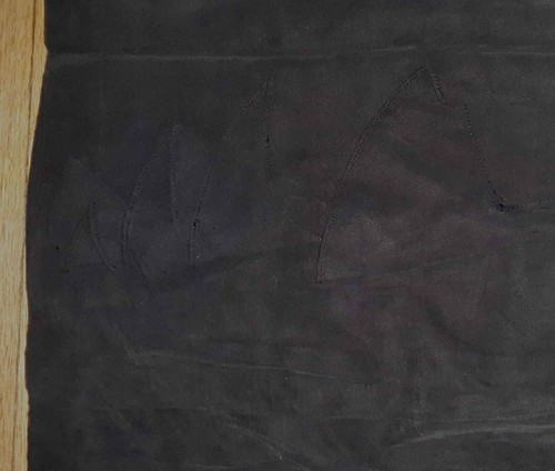Kut From the Kloth Skirt Flirt NWT 26x17 Pencil Skirt Black Ruffled p3330 - Picture 5 of 9