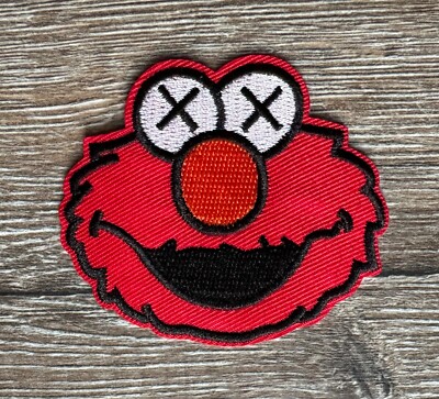 Elmo Patch Aufnäher Bügelbild Muppet Sesamstraße