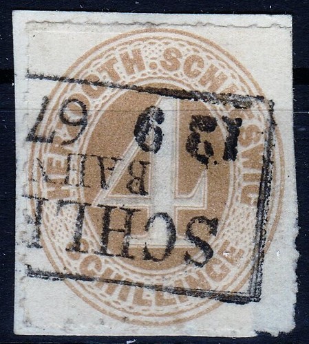 == Ad Schleswig-Holstein Mi. 17 Stamped Kat. ==