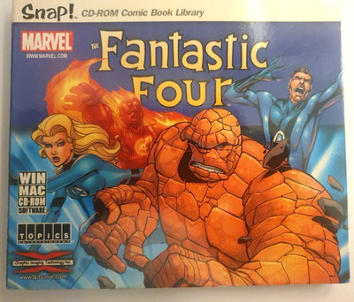 Fantastic Four Snap!: PC CD-ROM Comic Book Library First 10 Issues Of The Series