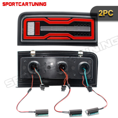 Fanale posteriore a LED 2 pezzi per Hummer H2 2003 2004 2005-2009 3-In-1 luce di retromarcia luce di stop indicatore di direzione CE E4 EV style  34