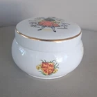 Souvenir of Wales Lidded  China  Pot.