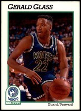 Gerald Glass #126 1991-92 Hoops