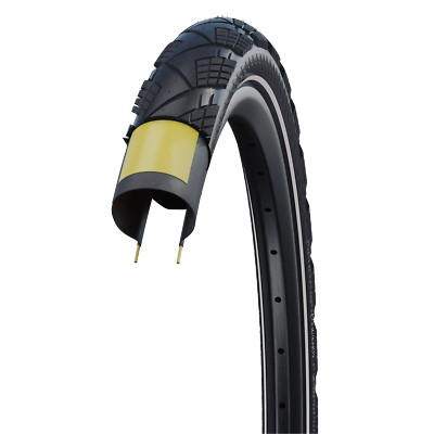 Schwalbe Marathon Efficiency 55-622 SuperRace Faltreifen V-Guard 28x2.15 Mantel
