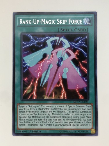 rank up cards yugioh Amazon.com: YU-GI-OH! Rise Rank-Up-Magic Raidraptor's Force - PHNI-EN056 -  Super Rare main image 0