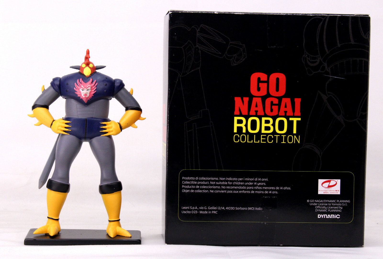 GO NAGAI ROBOT COLLECTION N.23 GENERALE SCARABETH FIGURE ITA 77165