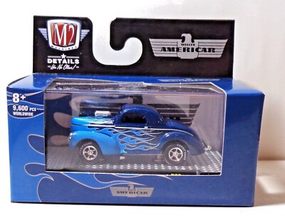 M2 Machines 1941 Willys Coupe Gasser Detroit Muscle R63