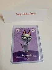 !SUPER SALE! RAYMOND # 431 Animal Crossing Amiibo Card SERIES 5 AUTHENTIC NEW!