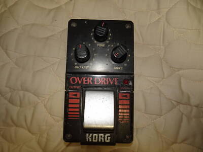 Working Item Korg Ovd-1 Overdrive Manual Battery Included Working Item Korg Ovd-1 Overdrive Manual Battery Included