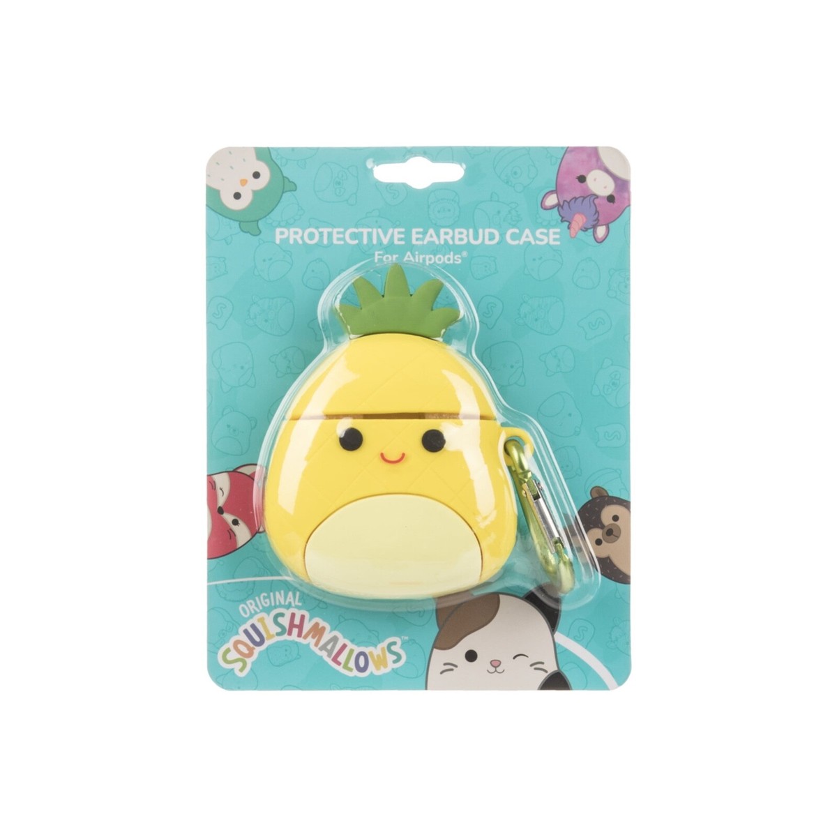 Squishmallow MAUI PINEAPPLE PROTECTIVE EARBUD CASE GEN 1 & 2 NEW | eBay