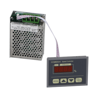 DC6-60V PWM DC Motor Speed Controller 6V 12V 24V 36V 48V 30A Motor