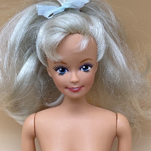 Barbie Clone Doll Vintage 1993 Lucky Ind. Co. Ltd. 211253 Blonde Nude For OOAK - Picture 14 of 24