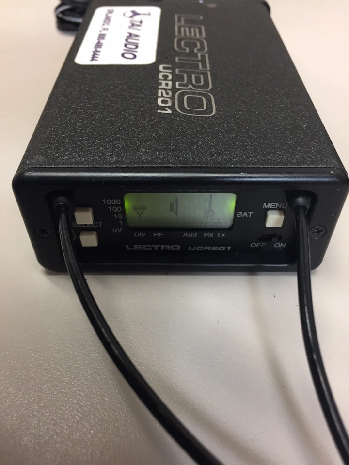 Lectrosonics Wireless Audio Receiver UCR201 - Image 3 of 4